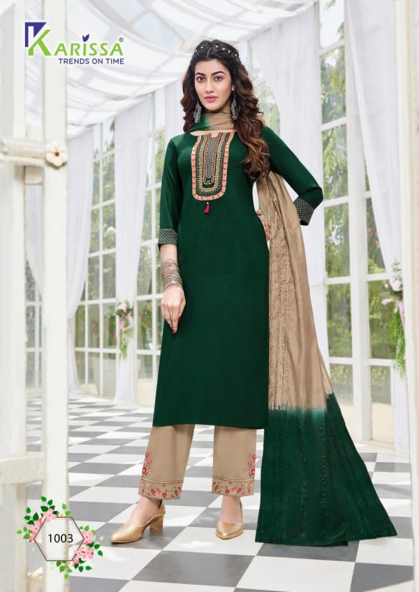 Karissa Ananya Fancy Kurti With Bottom Dupatta Collection